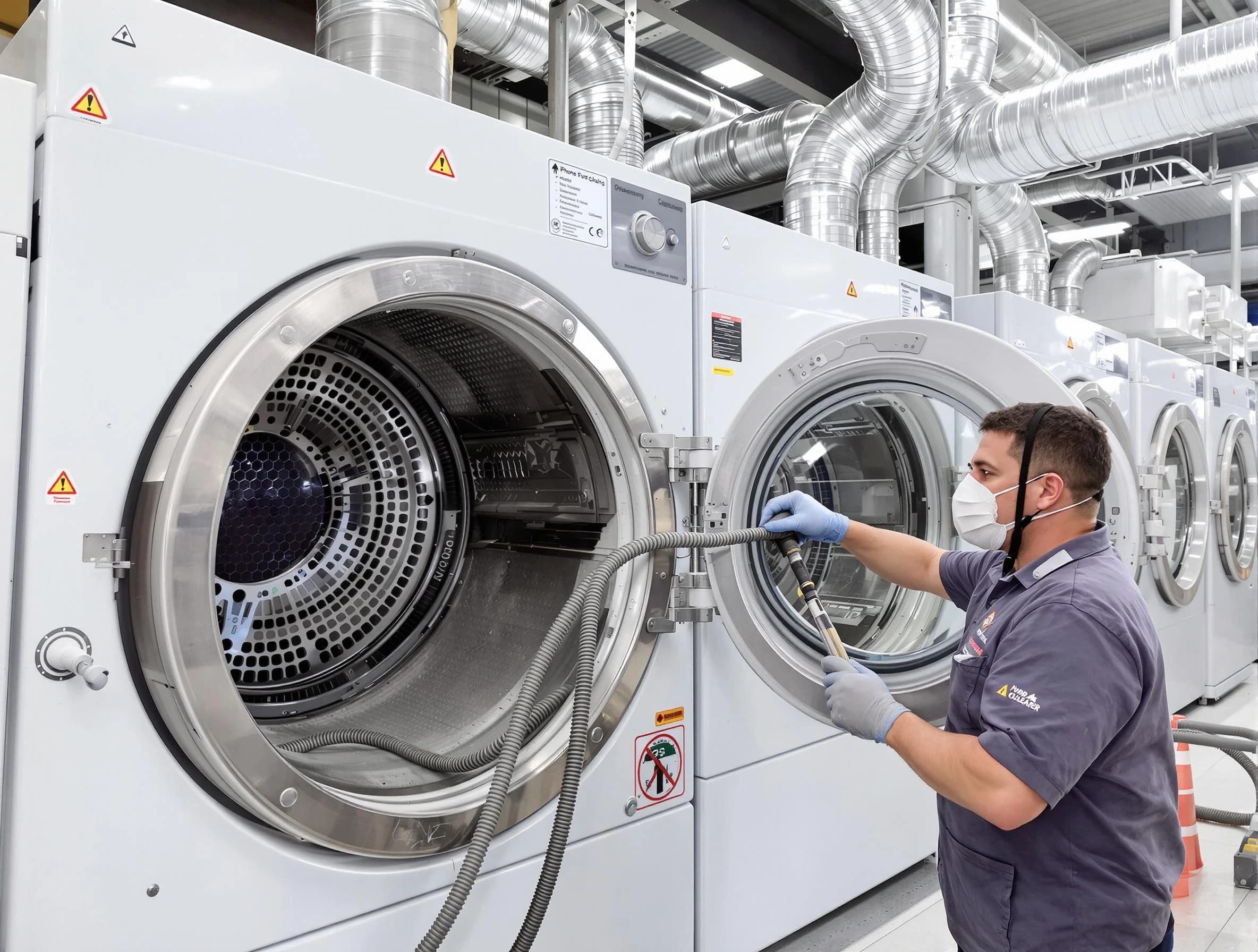 Industrial-grade dryer vent cleaning by Bridgewater Dryer Vent Cleaning in Bridgewater