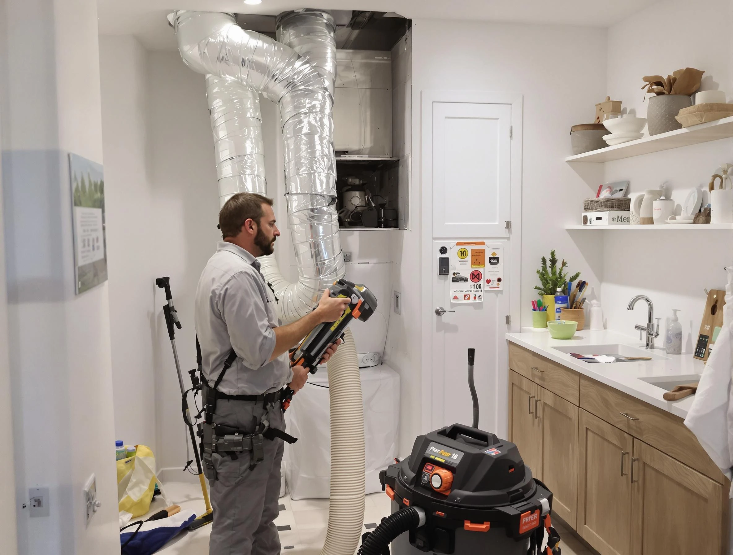 Clogged Dryer Vent Cleaning in Bridgewater