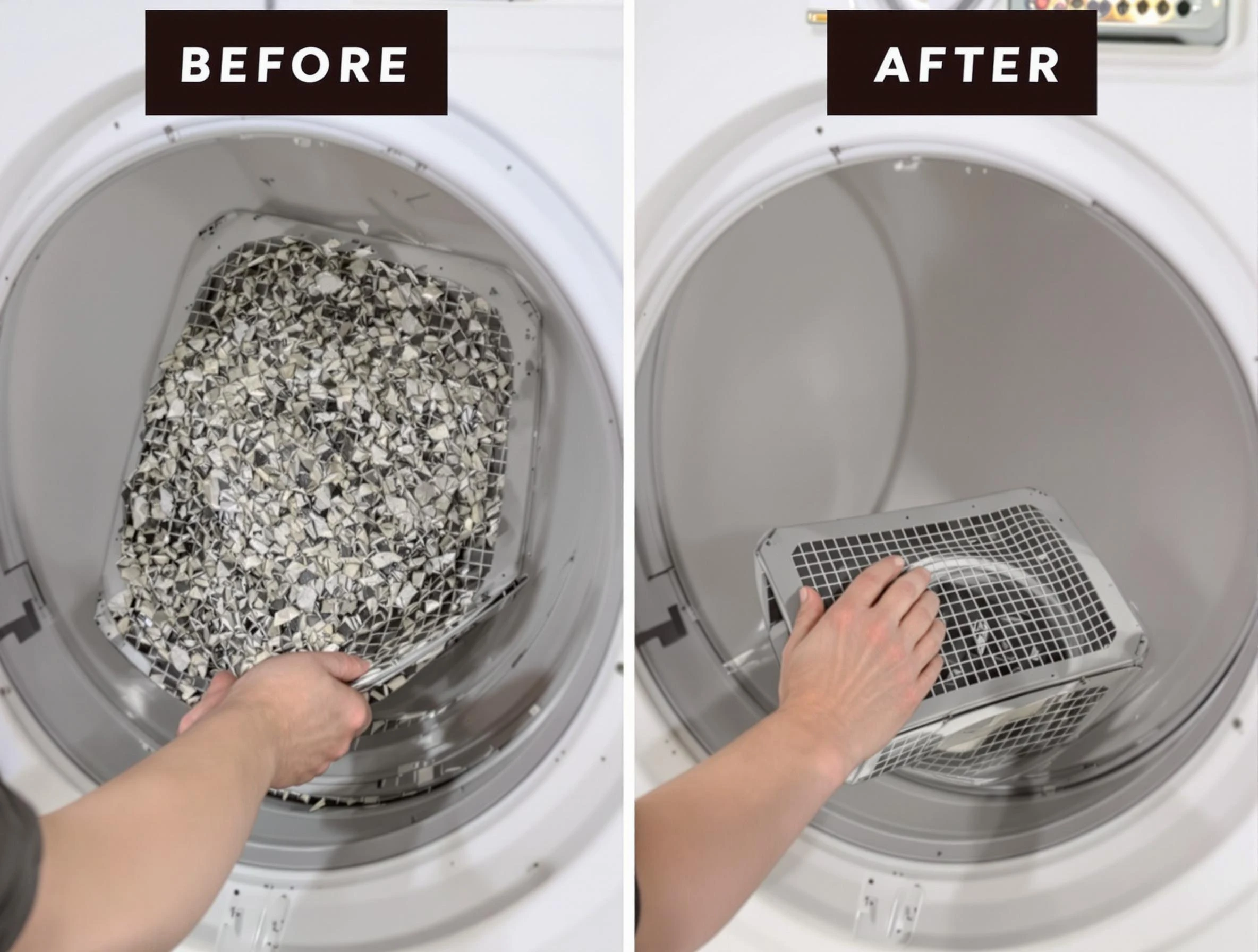 Professional lint trap cleaning by Bridgewater Dryer Vent Cleaning in Bridgewater
