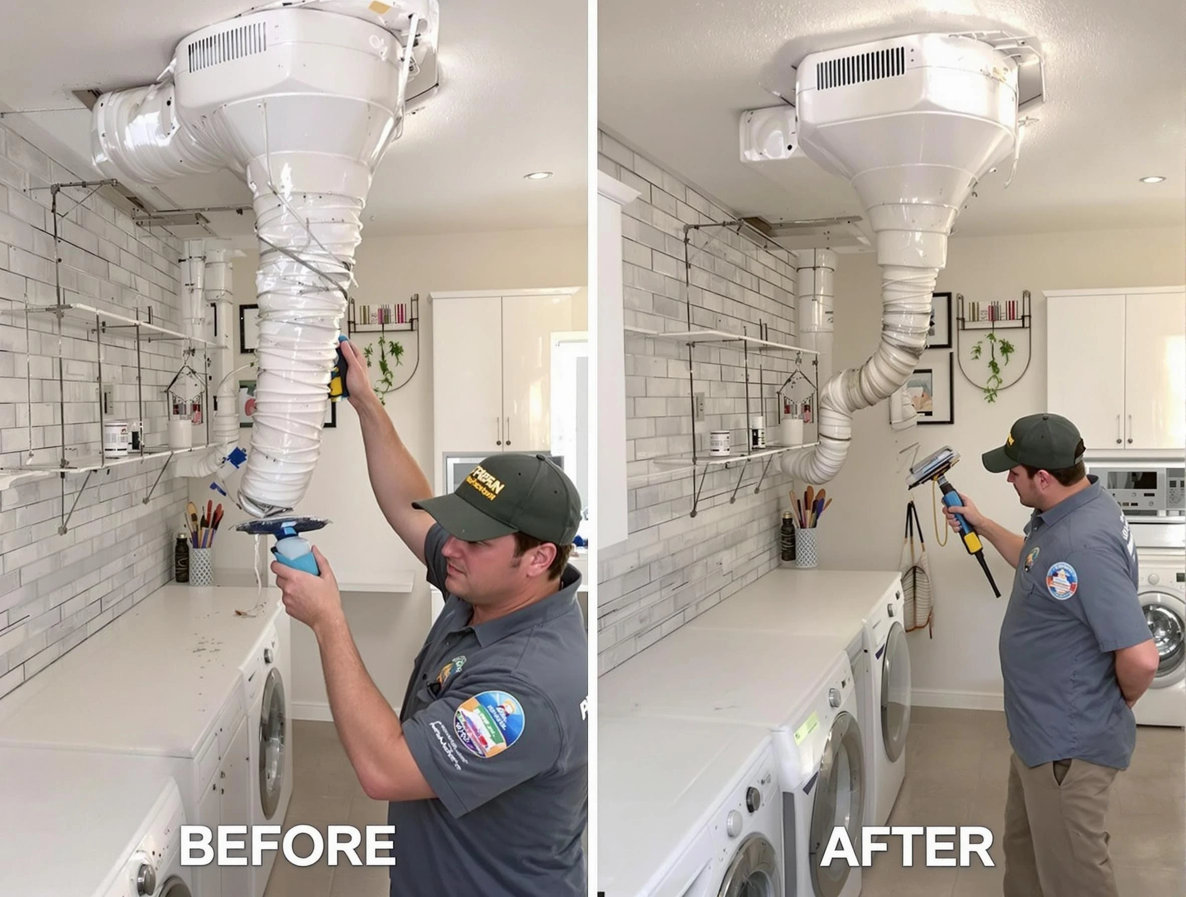 Professional dryer exhaust vent cleaning by Bridgewater Dryer Vent Cleaning in Bridgewater