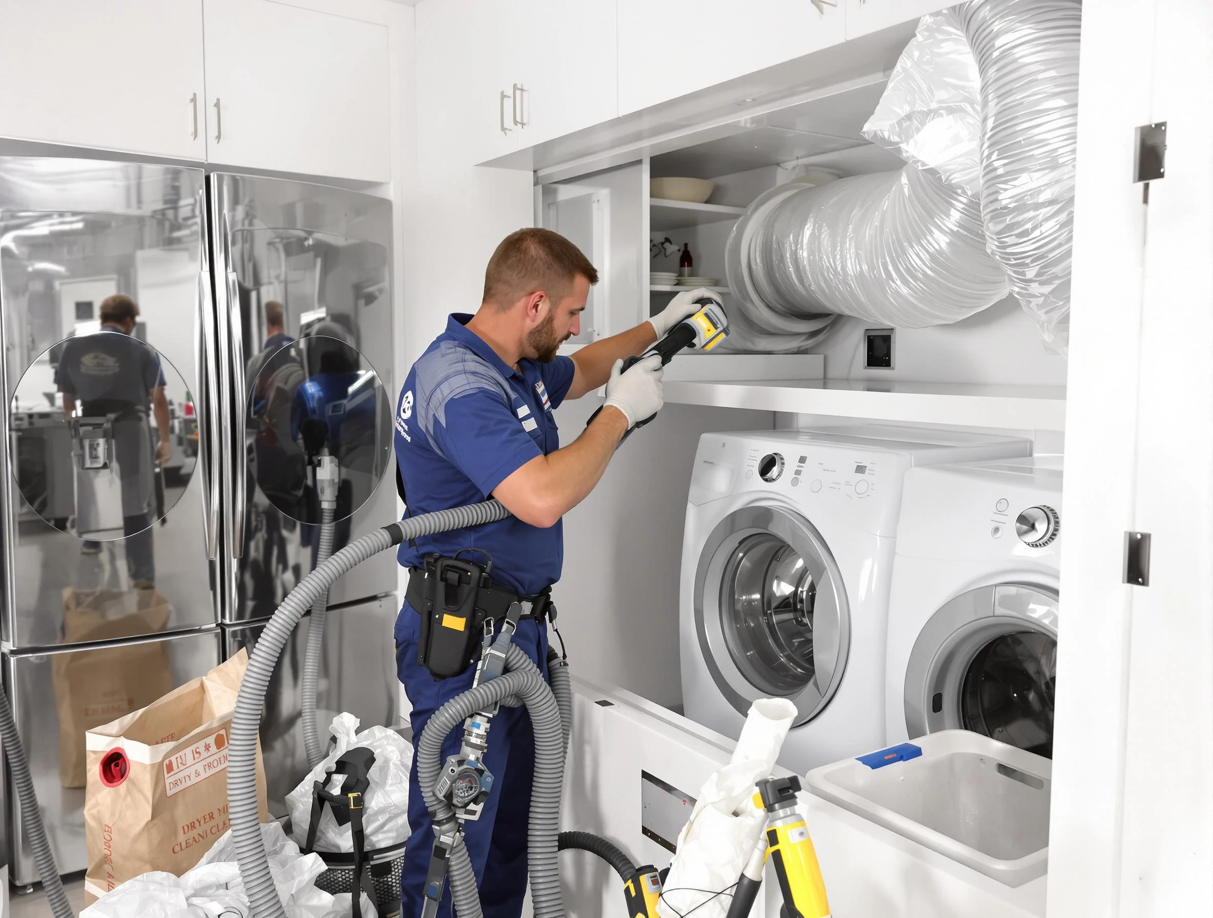 Professional duct cleaning by Bridgewater Dryer Vent Cleaning in Bridgewater