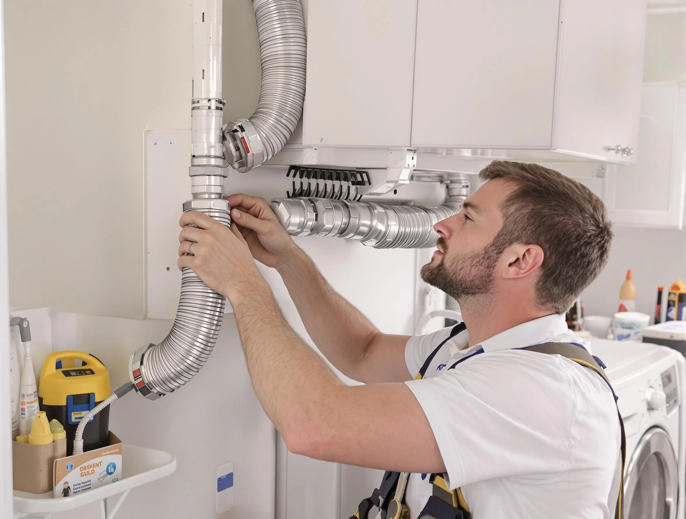 Professional dryer vent repair and installation by Bridgewater Dryer Vent Cleaning in Bridgewater